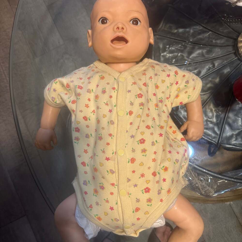 Vintage Baby Anne Wetting Hospital Training Doll Laerdal Medical 21"anatomically - Picture 7 of 7